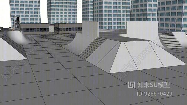 创建公园-创建公园的例子SU模型下载【ID:926670429】