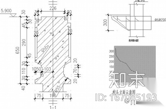 景区六角亭节点构造详图施工图下载【ID:167085193】
