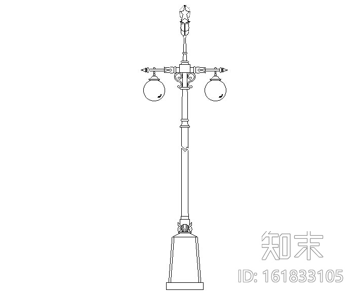 CAD室内设计施工图常用图块之灯具施工图下载【ID:161833105】