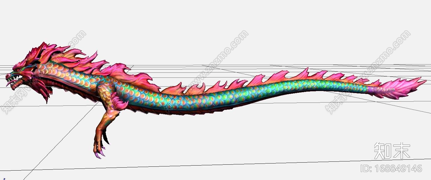 次世代神龙CG模型下载【ID:168849146】