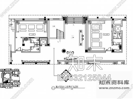 施工图山西高档酒店KTV公共部分装修施工图cad施工图下载【ID:632125044】