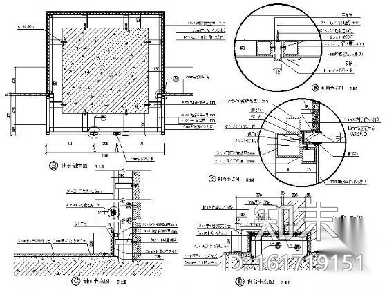 [辽宁]三层购物商场施工图（含效果）cad施工图下载【ID:161719151】