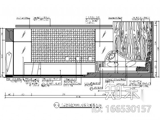 夜总会VIP包间施工图Ⅱcad施工图下载【ID:166530157】