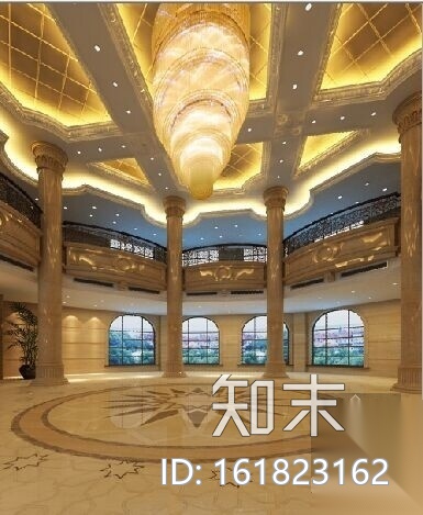 [山东]旅游度假区高端奢华时尚综合型会所室内装修施工图...cad施工图下载【ID:161823162】