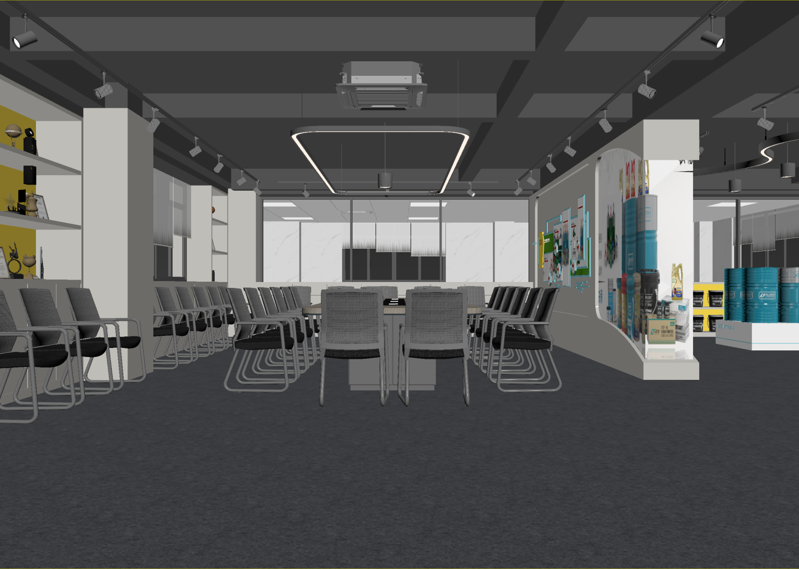 工业会议室3D模型下载【ID:1215022707】