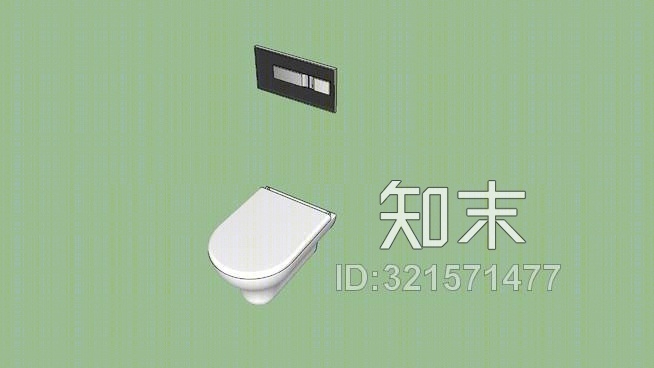 豪华马桶SU模型下载【ID:321571477】