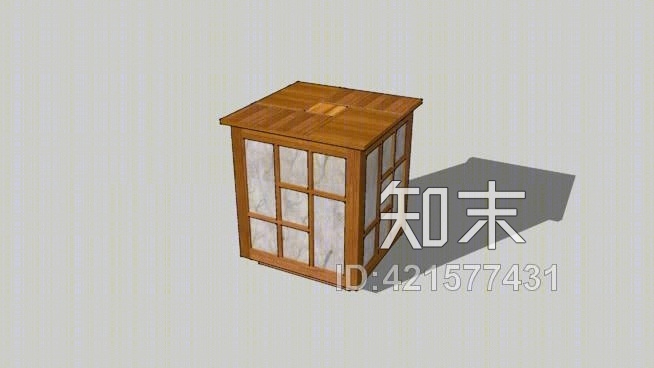 日本落地灯/台灯SU模型下载【ID:421577431】