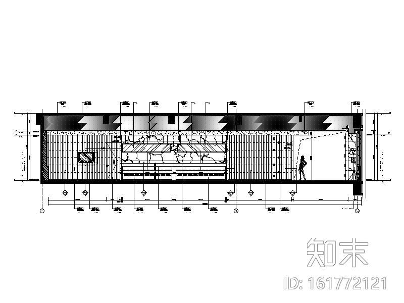 [武汉]时尚大酒店全套CAD设计施工图（实景图）施工图下载【ID:161772121】