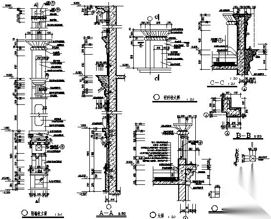 某三层别墅建筑施工图施工图下载【ID:149898195】