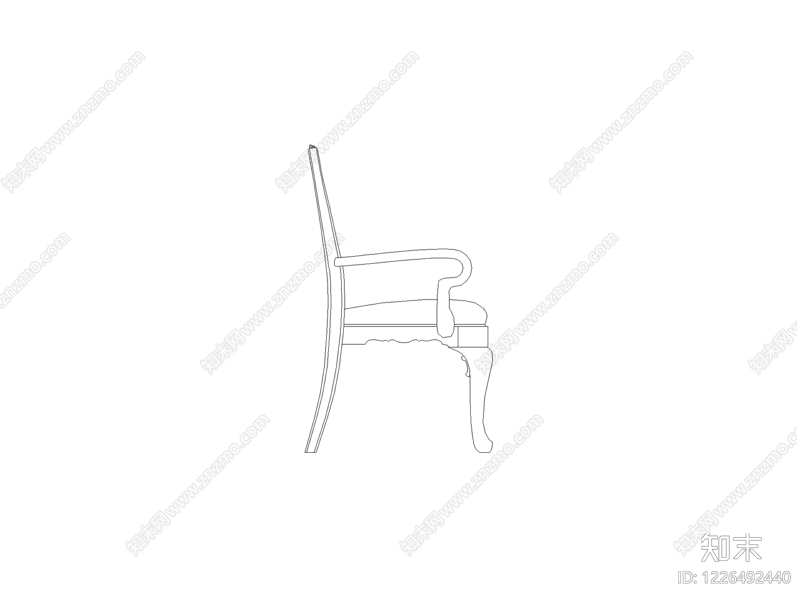 椅子CAD图纸