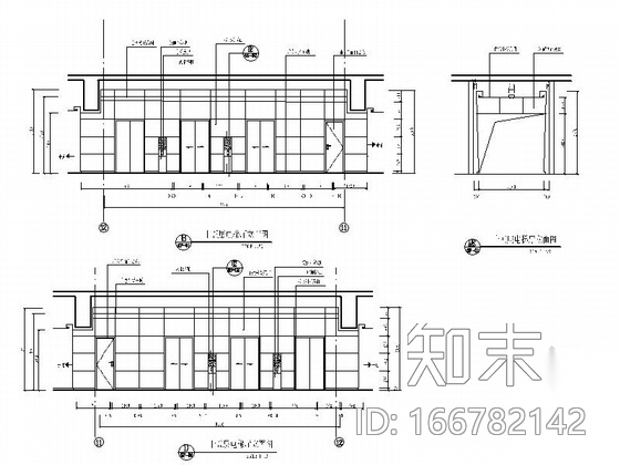 [北京]东三环CBD核心区综合5A智能高端现代写字楼装修施...cad施工图下载【ID:166782142】