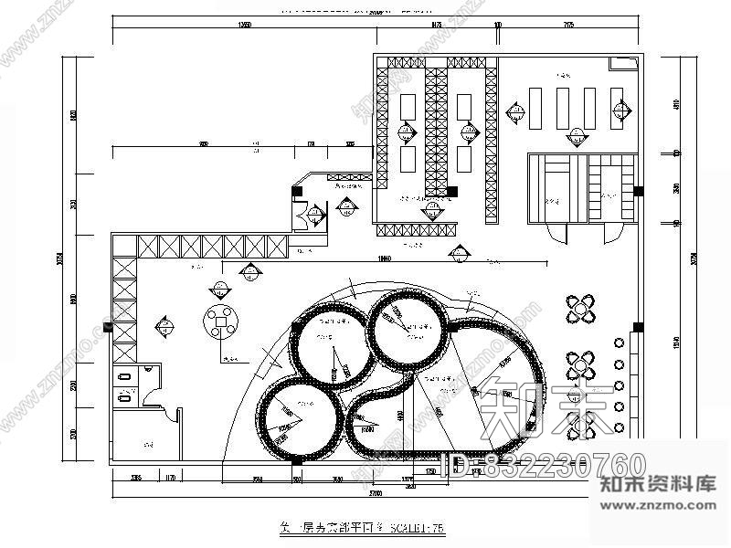 图块/节点桑拿装修详图Icad施工图下载【ID:832230760】