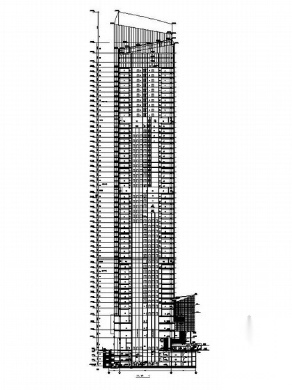 [深圳]超高层框架筒体结构节能型办公综合楼建筑施工图...施工图下载【ID:167504150】