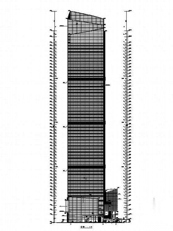 [深圳]超高层框架筒体结构节能型办公综合楼建筑施工图...施工图下载【ID:167504150】