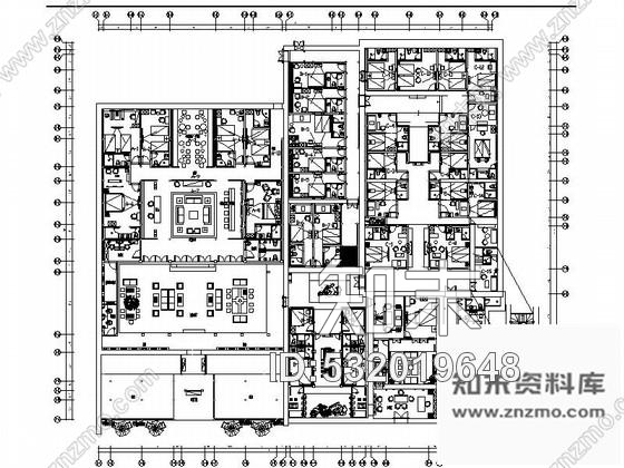 施工图原创福州朝代主题性客栈施工图含效果图、水电消防系统图施工图下载【ID:532019648】