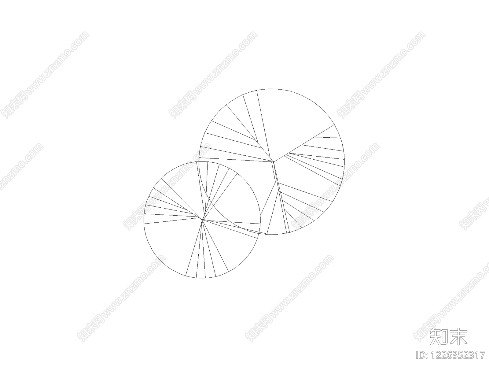 现代填充图案CAD图纸