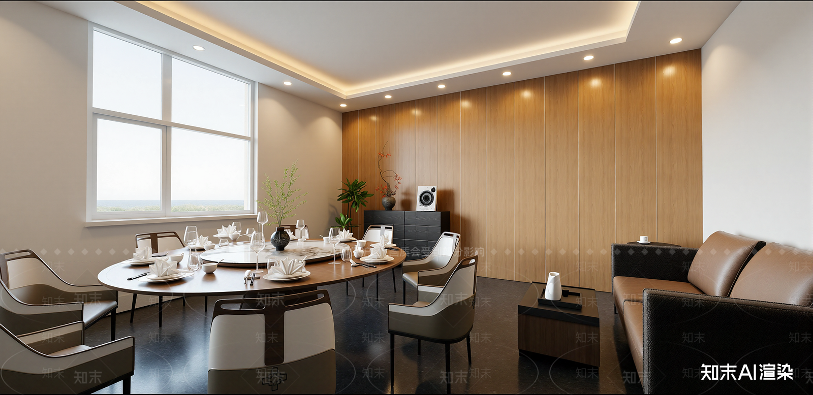 新中式快餐店SU模型下载【ID:1216057861】