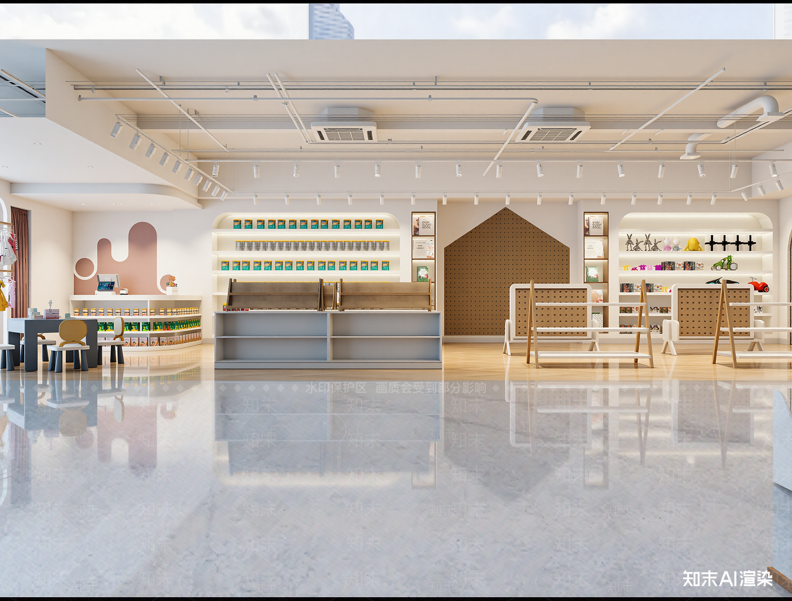 现代其他商业空间3D模型下载【ID:1214236325】
