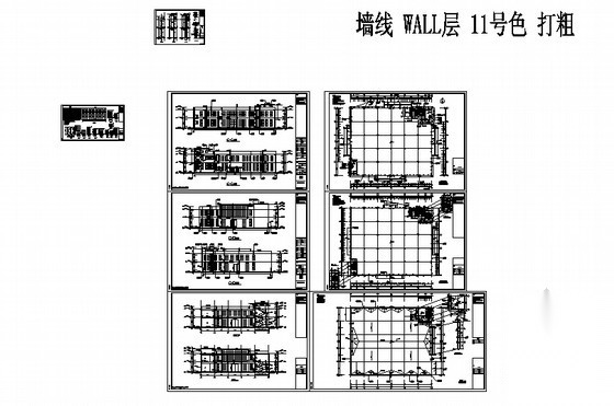 [咸宁]某三层建材城建筑施工图cad施工图下载【ID:166823137】