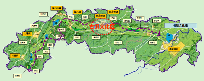 [四川]生态田园绿色低碳小镇旅游度假村景观设计方案cad施工图下载【ID:161019148】