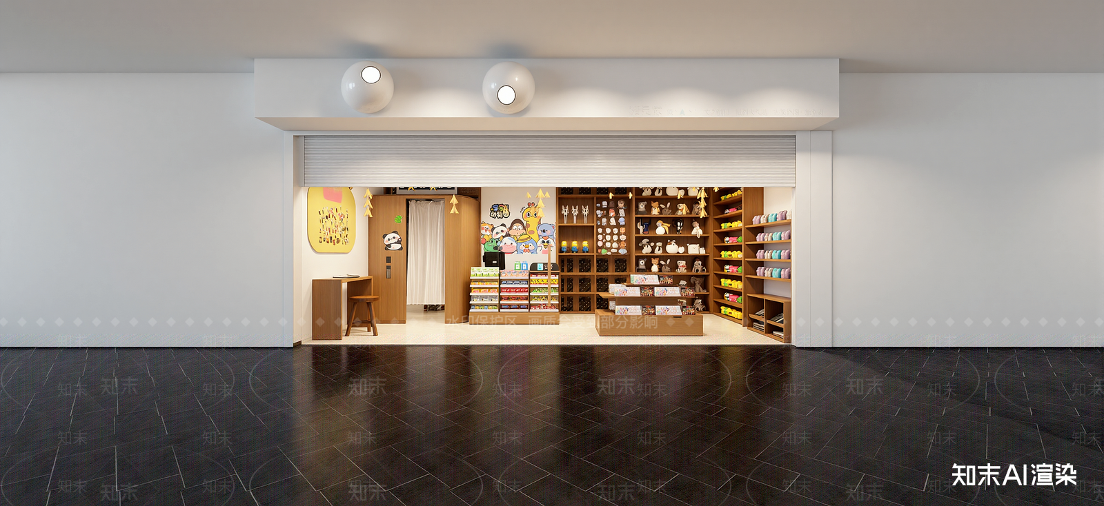 现代玩具礼品店SU模型下载【ID:1222286568】