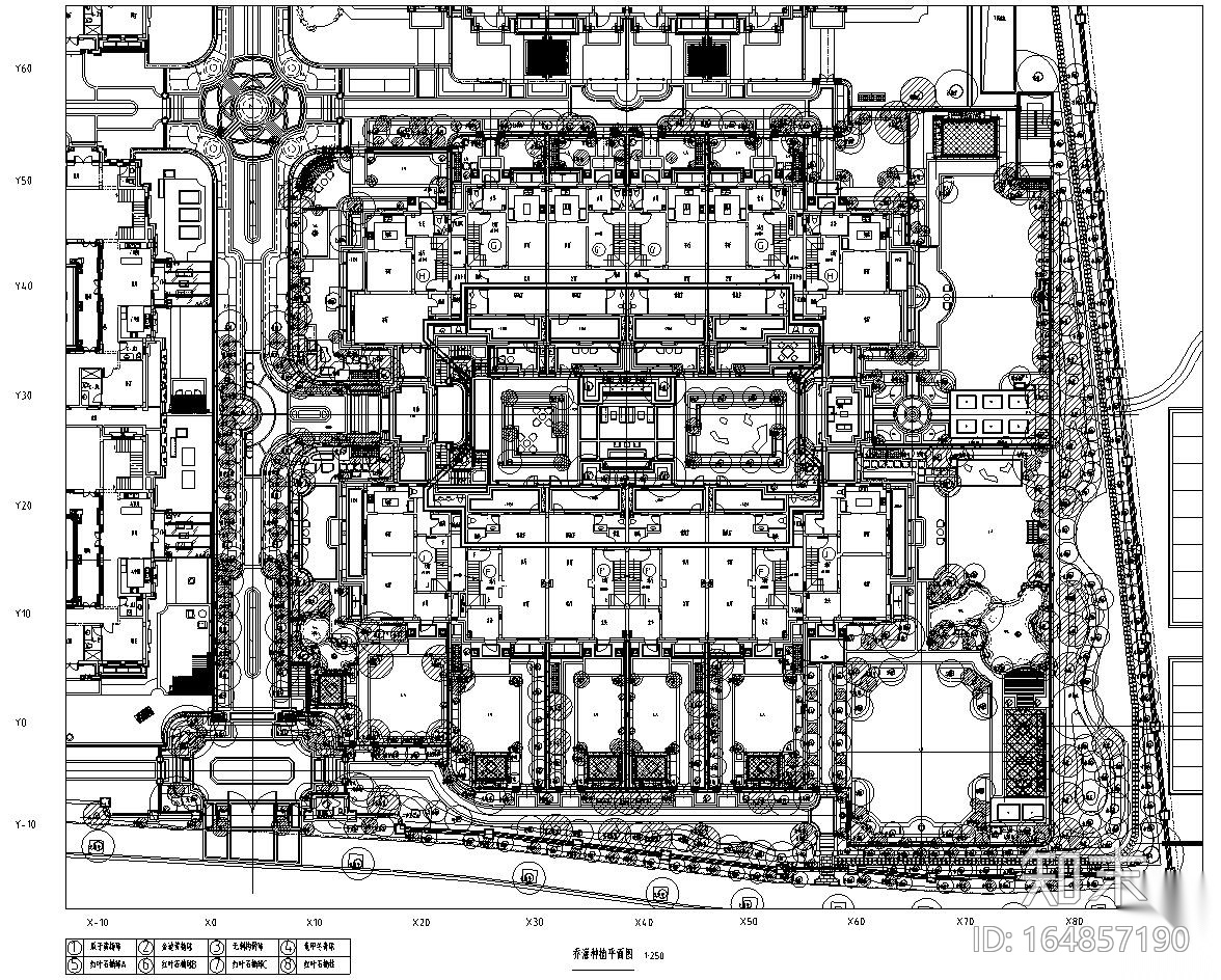 [浙江]绿城杭州莲园植物CAD施工图设计施工图下载【ID:164857190】