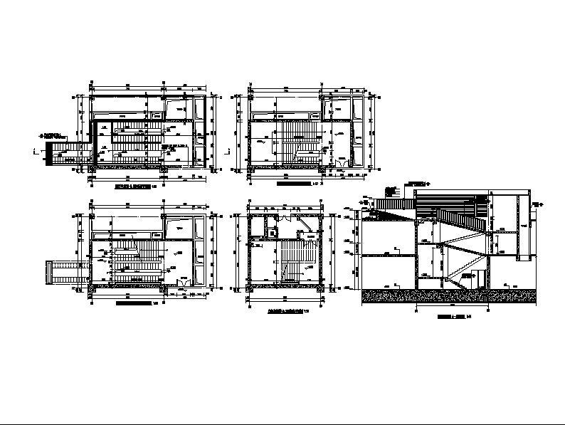 [四川]超高层幕墙立面塔式科研办公楼建筑施工图cad施工图下载【ID:149960122】