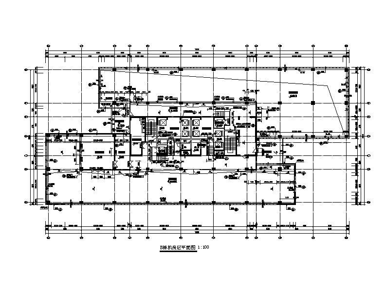 [四川]超高层幕墙立面塔式科研办公楼建筑施工图cad施工图下载【ID:149960122】