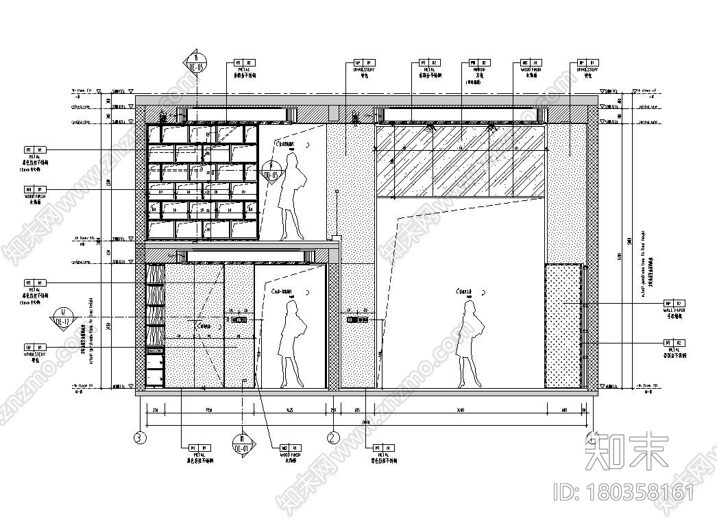 福建龙岩玺院595㎡别墅样板房施工图+效果图cad施工图下载【ID:180358161】