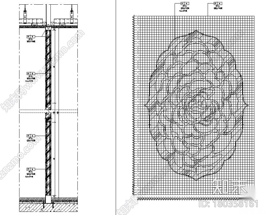 福建龙岩玺院595㎡别墅样板房施工图+效果图cad施工图下载【ID:180358161】