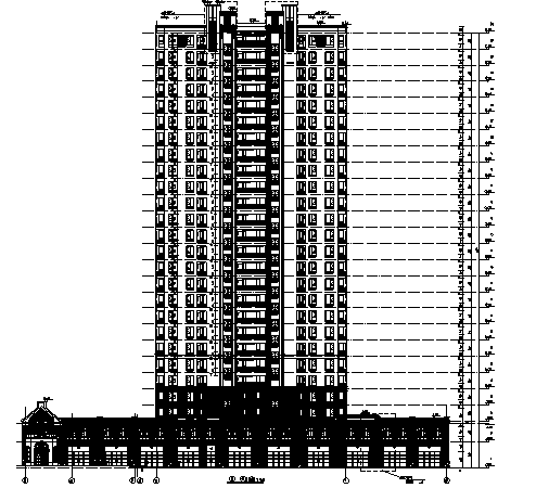 [浙江]万科海派文化风格居住区规划设计（含模型，施工...施工图下载【ID:151383177】