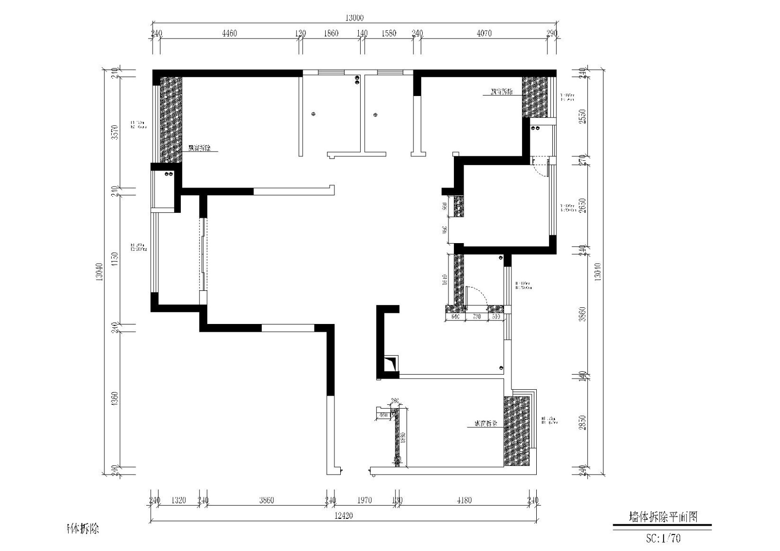 [四川]-成都中央华城台湾风住宅施工图+实景施工图下载【ID:160474178】