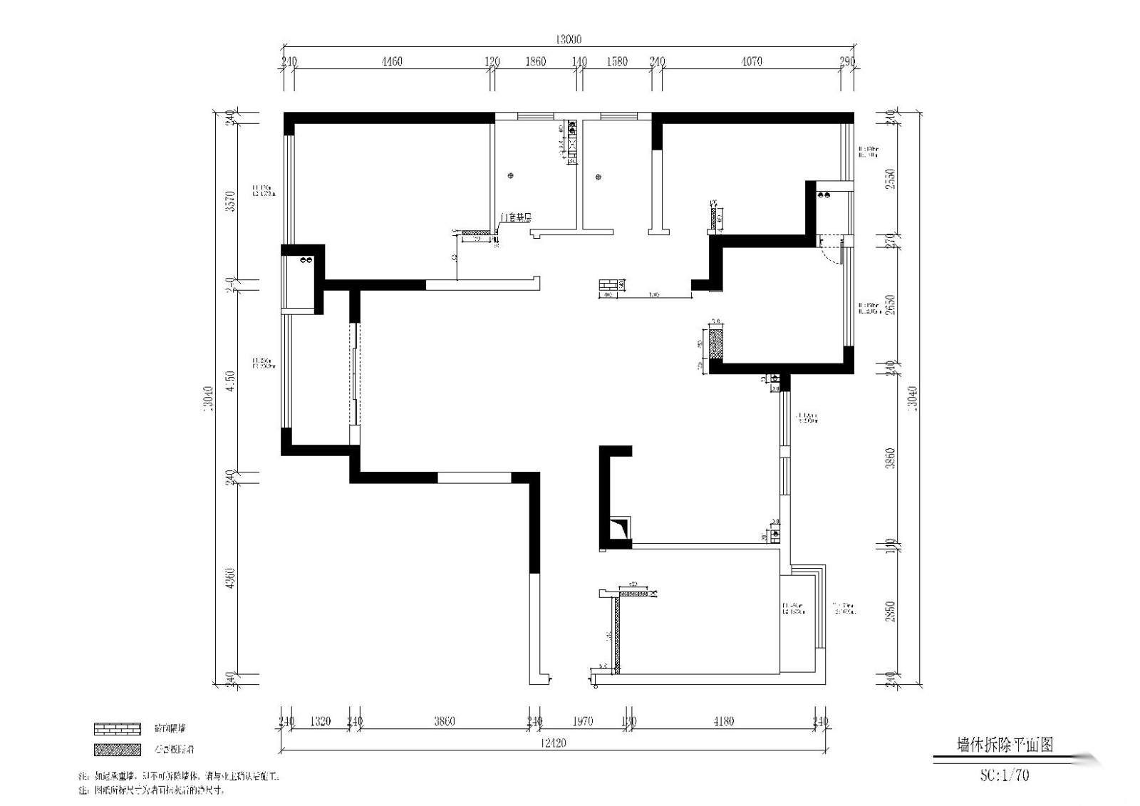 [四川]-成都中央华城台湾风住宅施工图+实景施工图下载【ID:160474178】