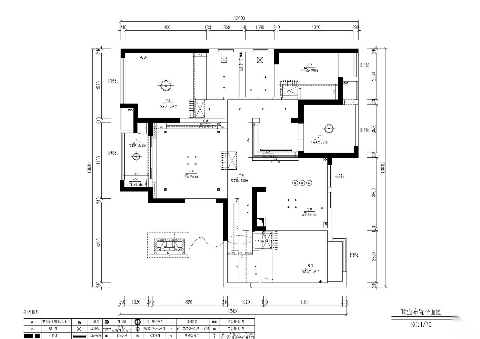 [四川]-成都中央华城台湾风住宅施工图+实景施工图下载【ID:160474178】