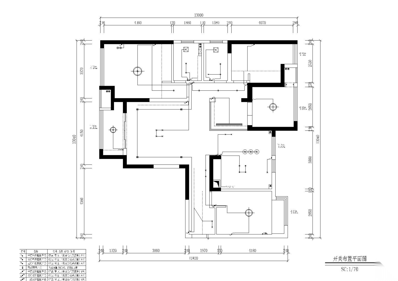 [四川]-成都中央华城台湾风住宅施工图+实景施工图下载【ID:160474178】