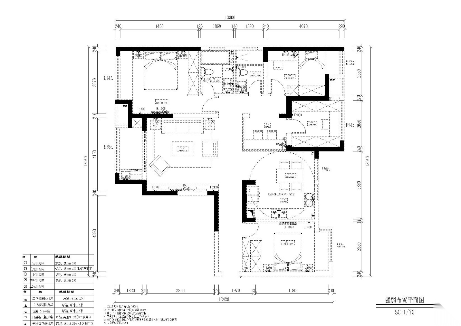 [四川]-成都中央华城台湾风住宅施工图+实景施工图下载【ID:160474178】