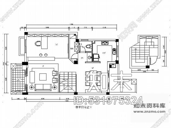 施工图福州现代简约风格三层别墅样板间装修图含效果cad施工图下载【ID:531975324】