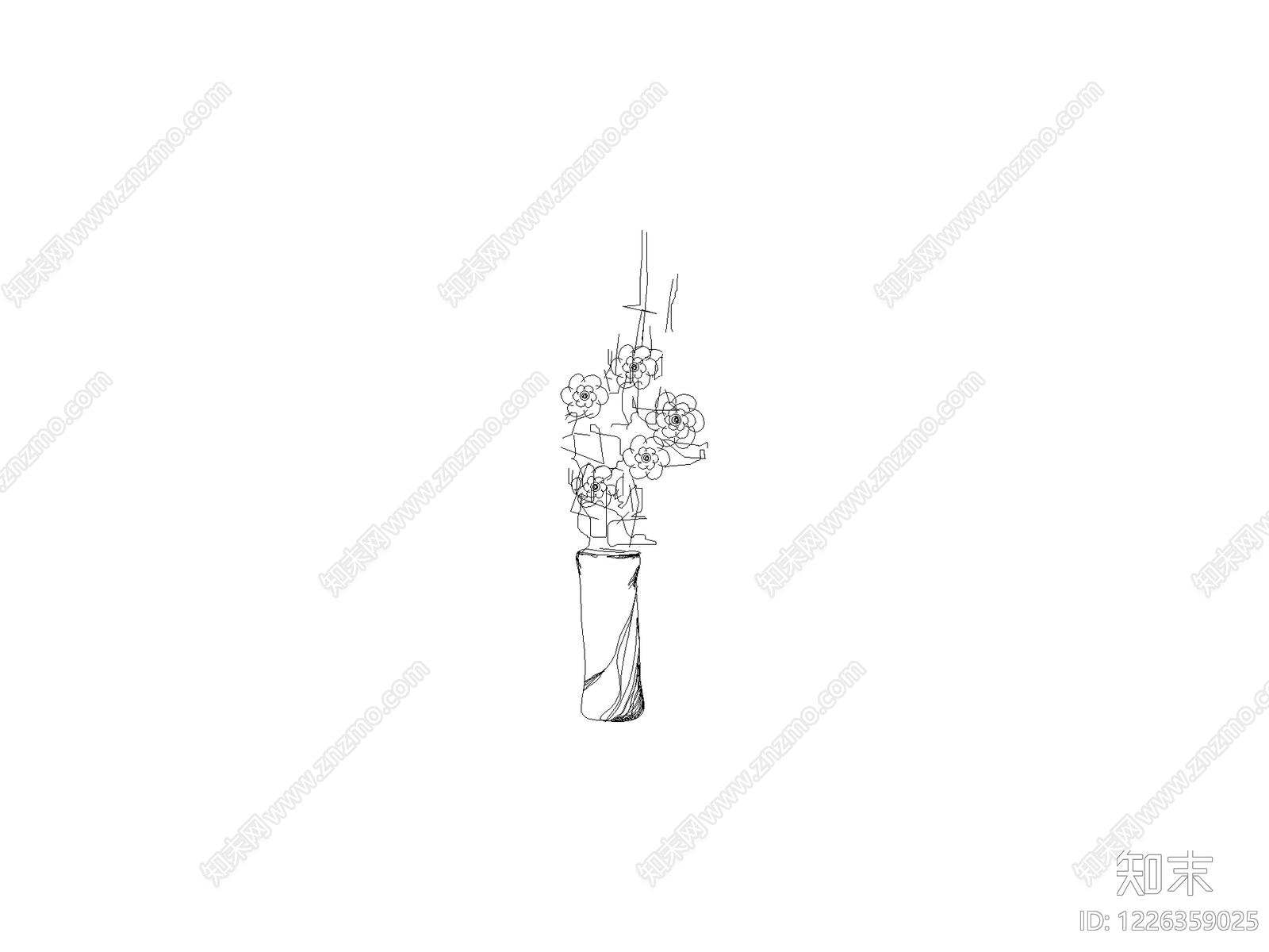 花cad施工图下载【ID:1226359025】