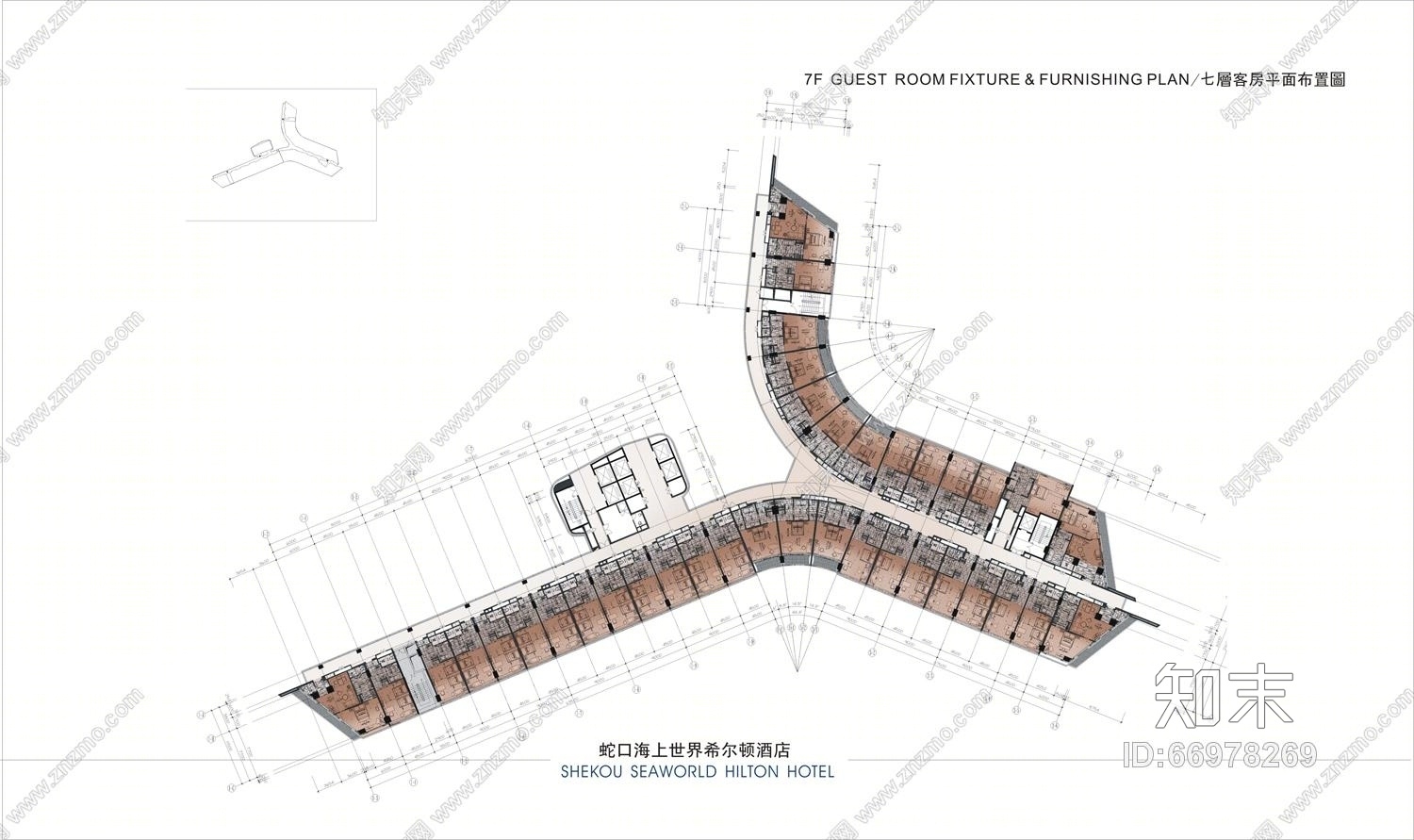 CCD--蛇口希尔顿酒店汇报文件及效果图(CAD施工图纸)施工图下载【ID:66978269】