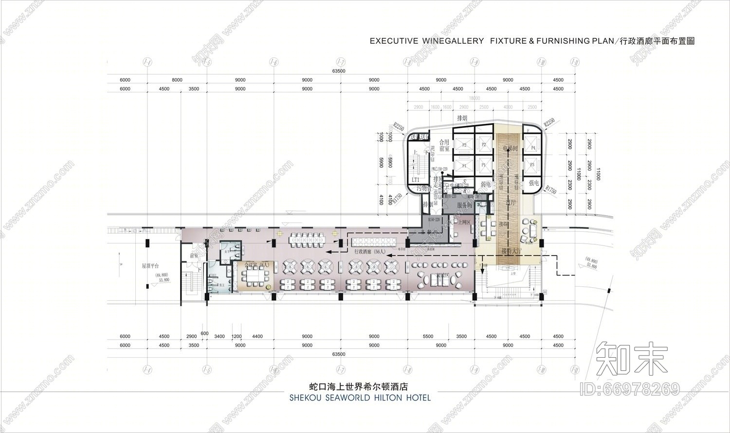 CCD--蛇口希尔顿酒店汇报文件及效果图(CAD施工图纸)施工图下载【ID:66978269】