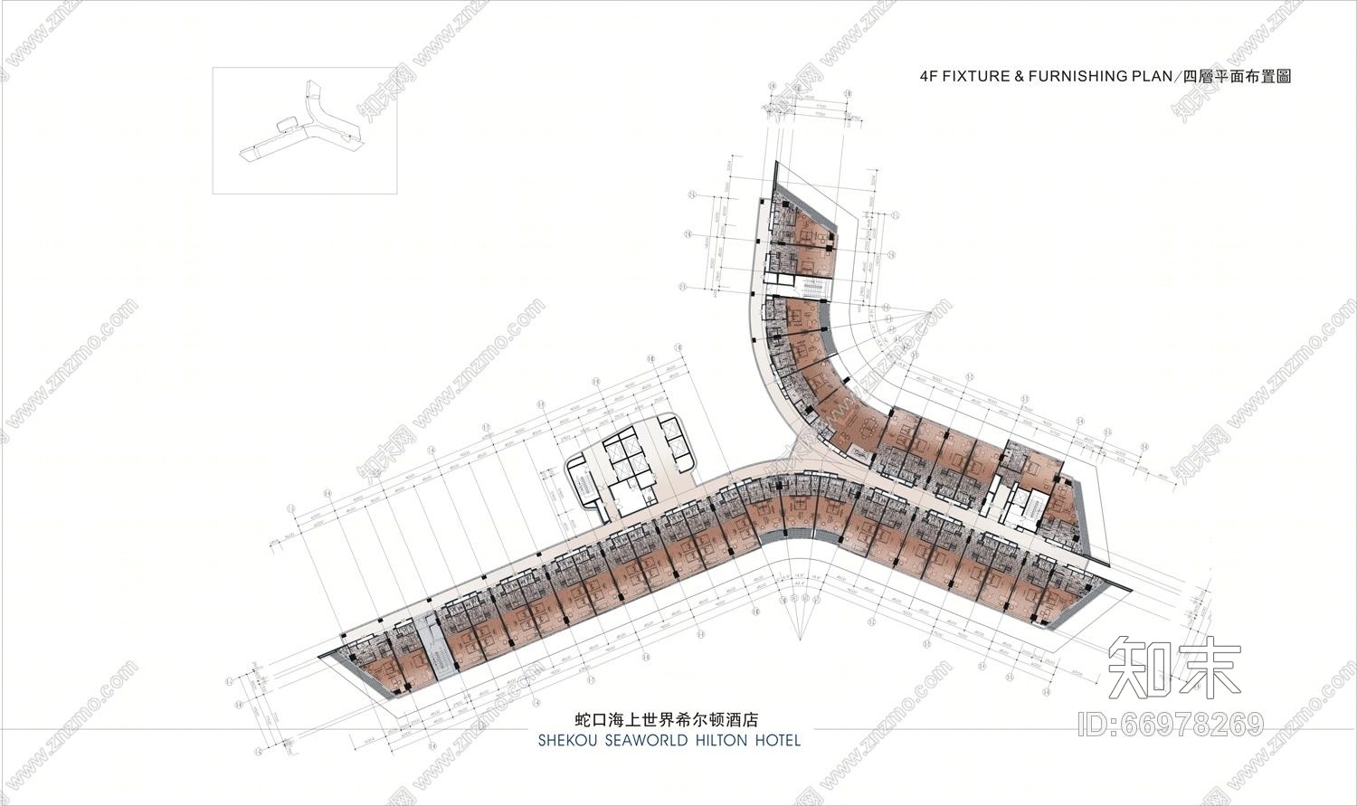 CCD--蛇口希尔顿酒店汇报文件及效果图(CAD施工图纸)施工图下载【ID:66978269】