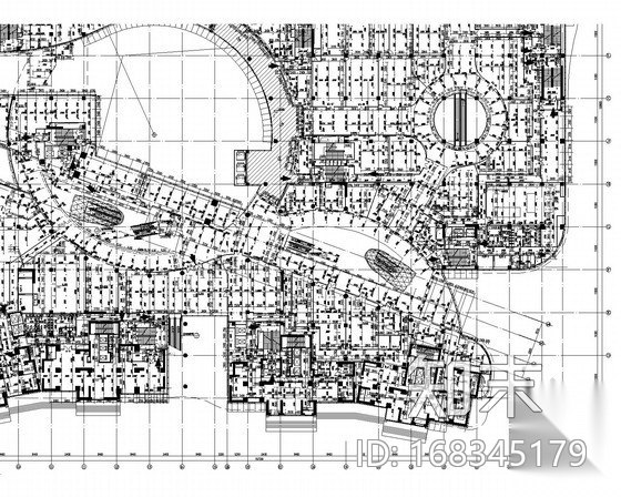 [江苏]大型综合群体建筑给排水消防图纸307张（商场、酒...cad施工图下载【ID:168345179】