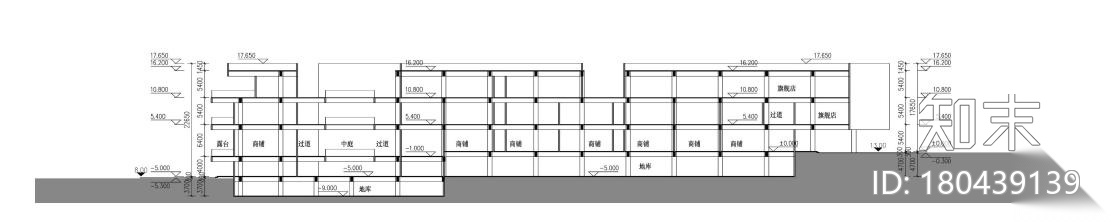 [山东]多空间尺度现代化休闲商业综合体建筑设计方案文本cad施工图下载【ID:180439139】