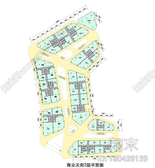 [山东]多空间尺度现代化休闲商业综合体建筑设计方案文本cad施工图下载【ID:180439139】