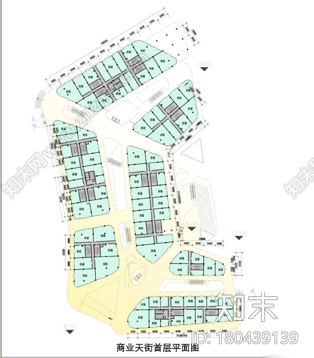 [山东]多空间尺度现代化休闲商业综合体建筑设计方案文本cad施工图下载【ID:180439139】