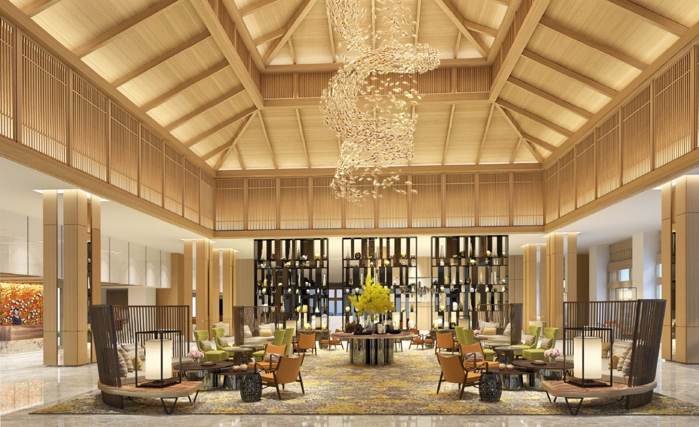 【免费】昆明古滇湿地皇冠假日酒店丨公区概念方案汇报+CAD平面图+建筑施工图丨305M丨2017.04.12施工图下载【ID:66990262】