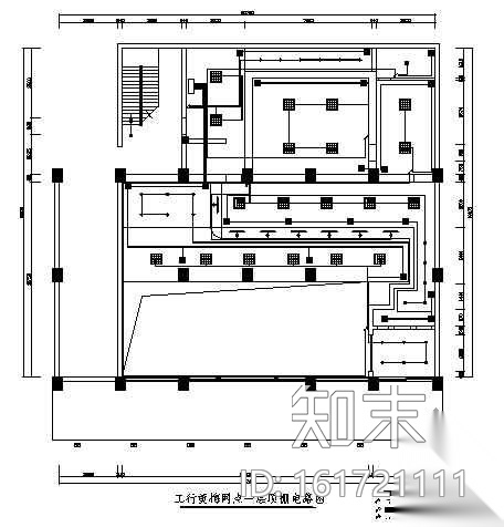 某工商银行全套装饰施工图cad施工图下载【ID:161721111】