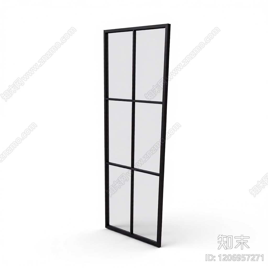 金属格栅隔断3D模型下载【ID:1206957271】