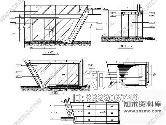 图块/节点车展入口门厅详图cad施工图下载【ID:832203749】