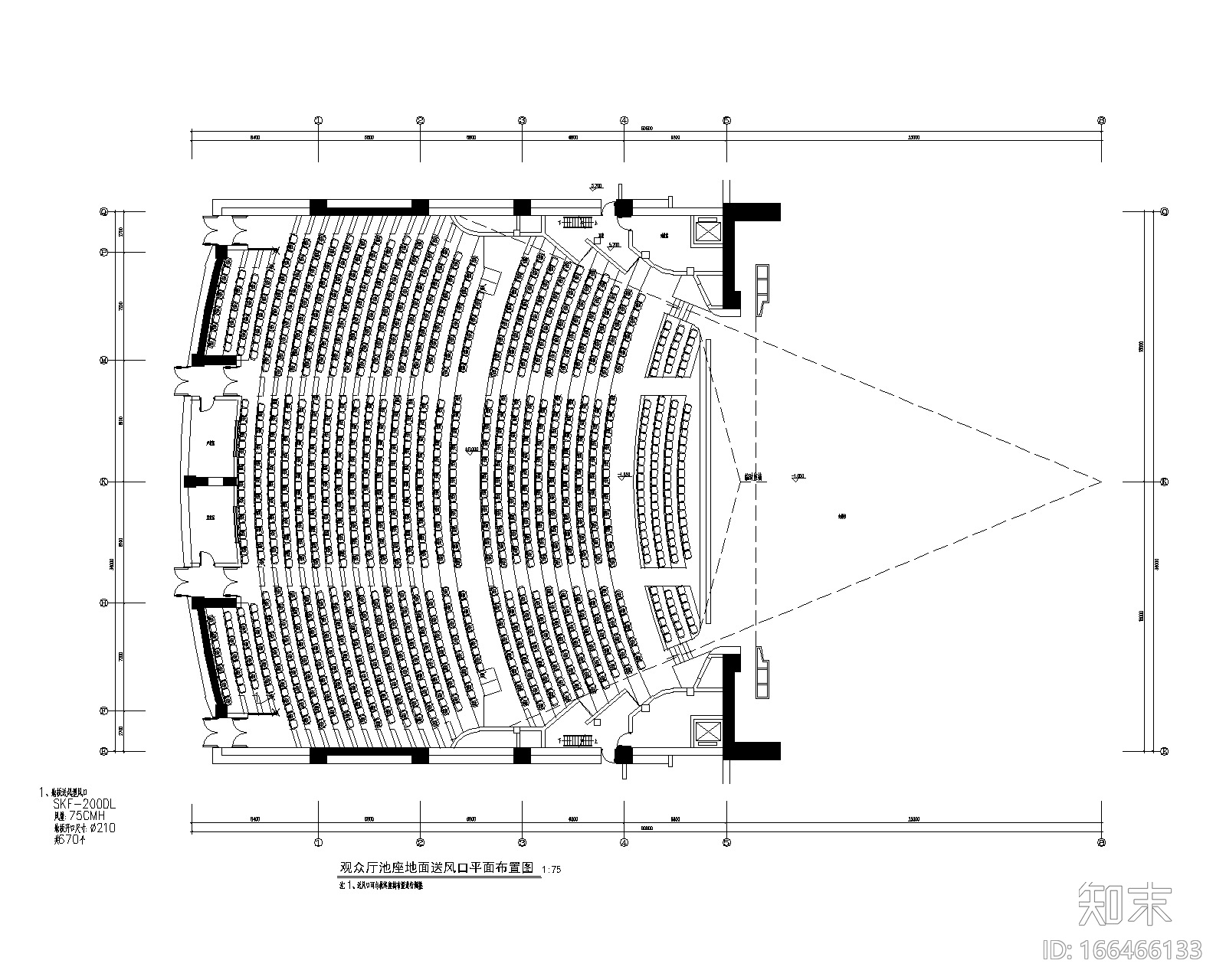 陕西秦皇大剧院暖通空调设计施工图施工图下载【ID:166466133】